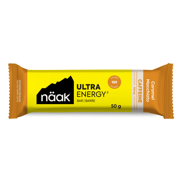 Näak Energy Bars Single Serve / Caramel Macchiato Ultra Energy Caffeine Bars XMiles