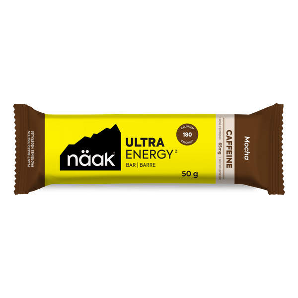 Näak Energy Bars Single Serve / Mocha Ultra Energy Caffeine Bars XMiles
