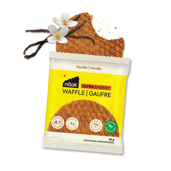 Näak Energy Bars Single Serve / Vanilla Ultra Energy Waffles XMiles