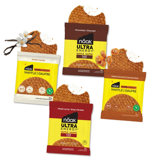 Näak Energy Bars Ultra Energy Waffles XMiles