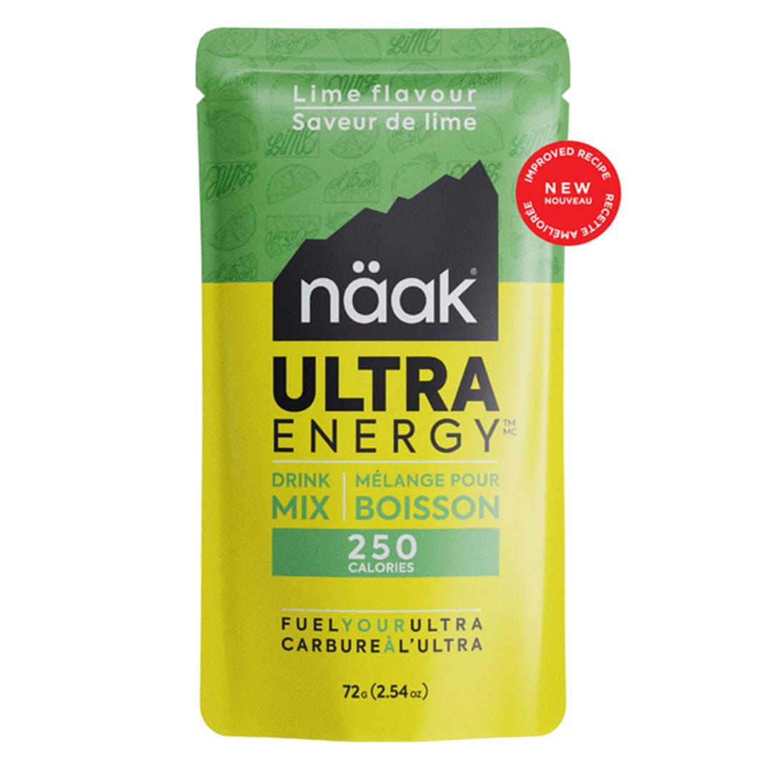 Näak Energy Drink Single Serve / Lime Ultra Energy Drink Mix XMiles