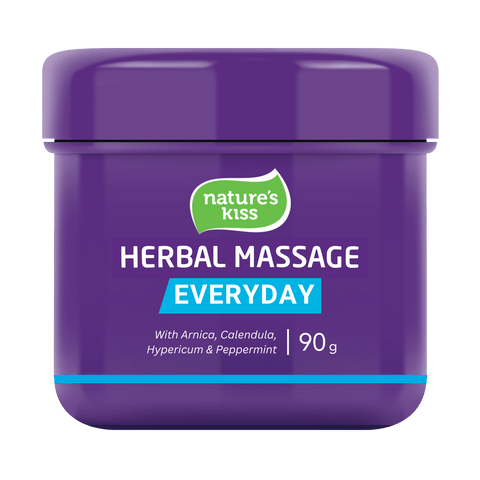 Nature’s Kiss Massage / Muscle Rubs 90g Tub Nature’s Kiss Herbal Massage XMiles