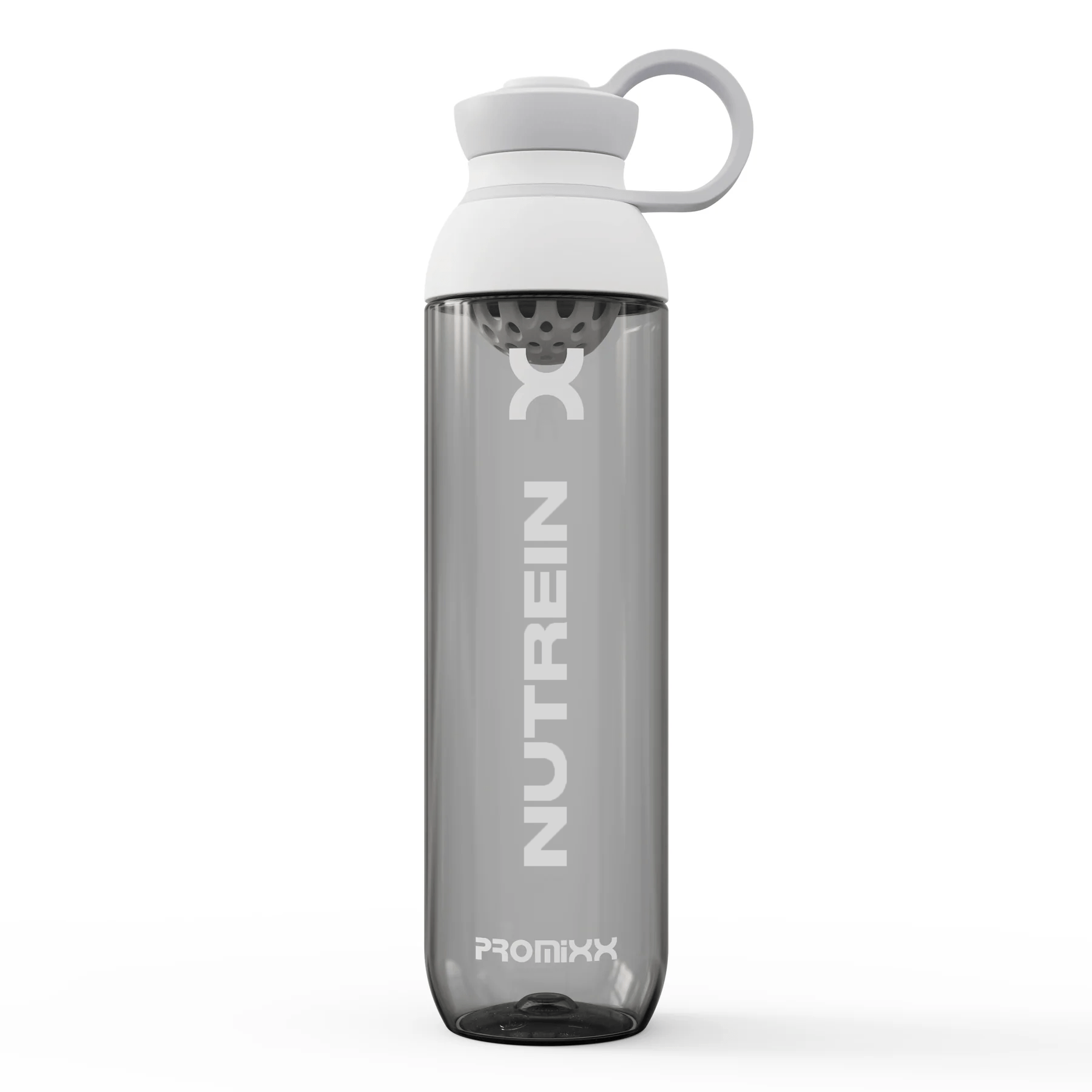 PROMiXX Shaker Bottle - Premium Protein Mixes and Supplement Shaker (24oz,  Arctic White) 