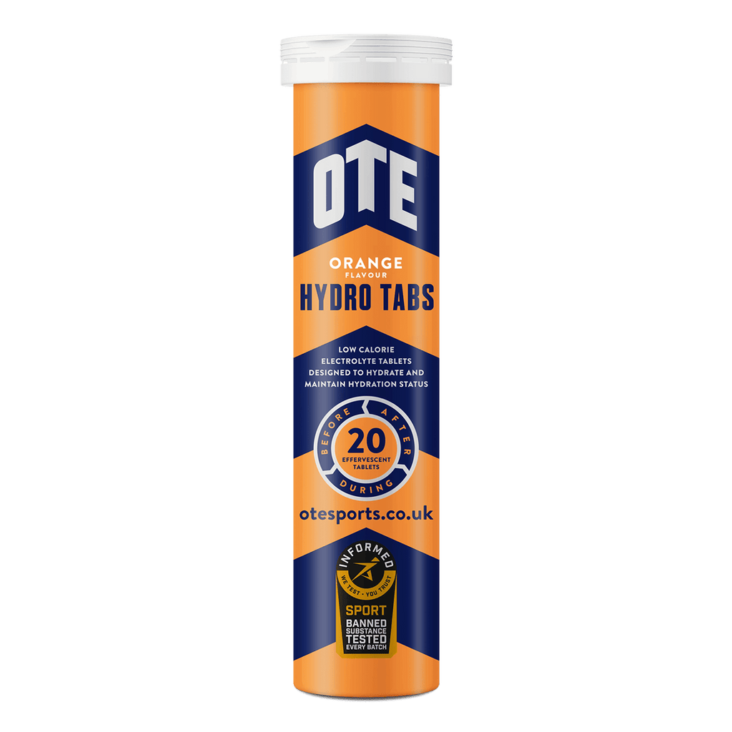 OTE Electrolyte Drinks 20 Serving Tube / Orange OTE Hydro Tabs XMiles