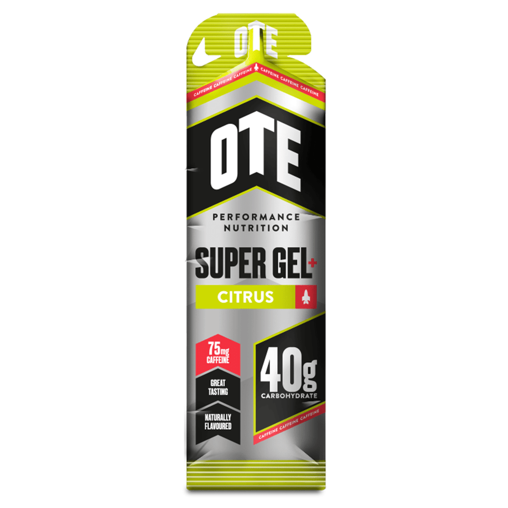 OTE Gels Single Serve / Citrus (Caffeine) OTE Super Gel+ XMiles