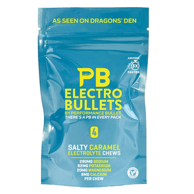 Performance Bullet Chews Single Serve / Salty Caramel Electro Bullet Chews XMiles