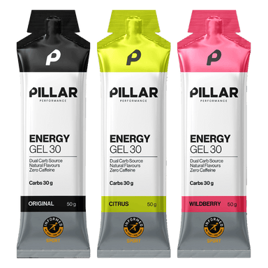 PILLAR Gels Energy Gel 30 XMiles