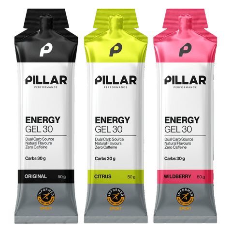 PILLAR Gels Energy Gel 30 XMiles