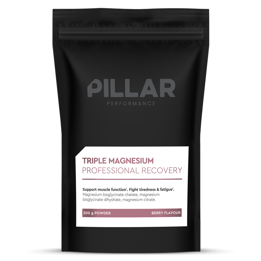 PILLAR Supplement 40 Serve Pouch (200g) / Berry Triple Magnesium (200g) XMiles