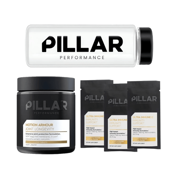 PILLAR Supplement Motion Armour (60 ct) Ultimate Bundle XMiles