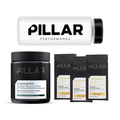 PILLAR Supplement Ultra B Active (60 ct) Ultimate Bundle XMiles