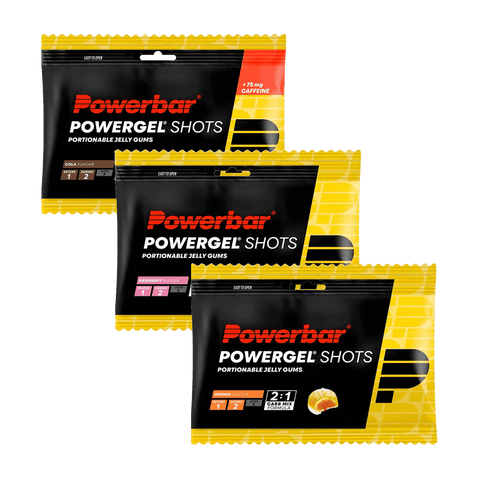PowerBar Chews PowerGel Shots XMiles