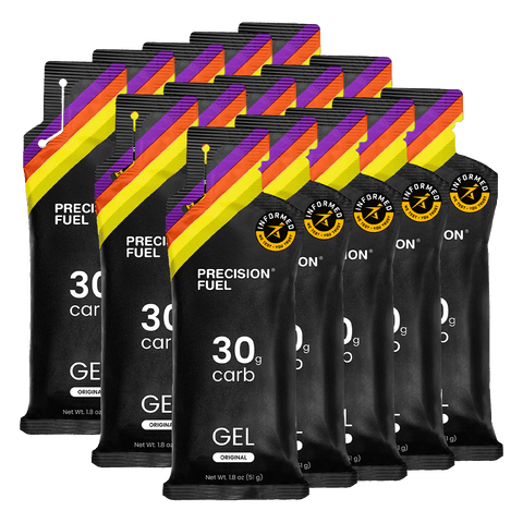 Precision Fuel & Hydration Gels Box of 15 / Original Citrus PF 30 Gel XMiles