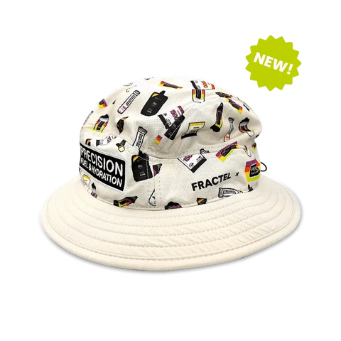 Precision Fuel & Hydration Headwear Sticker PF&H Bucket Hat XMiles
