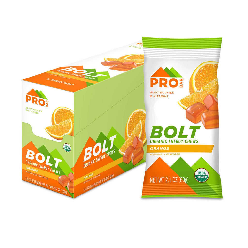 PROBAR Chews Single Serve / Orange BOLT Energy Chews XMiles
