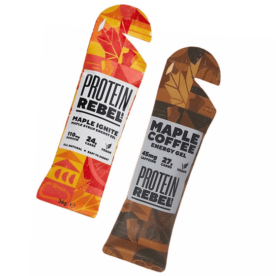 Protein Rebel Maple Energy Gel XMiles