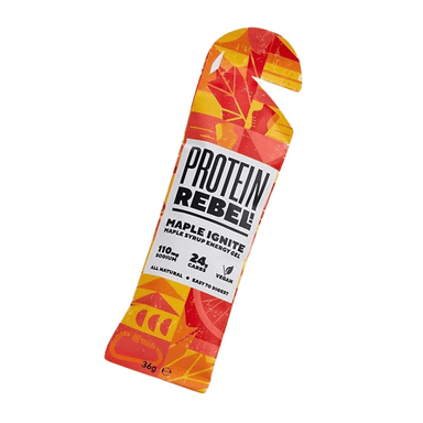 Protein Rebel Single Serve / Ignite Maple Energy Gel XMiles