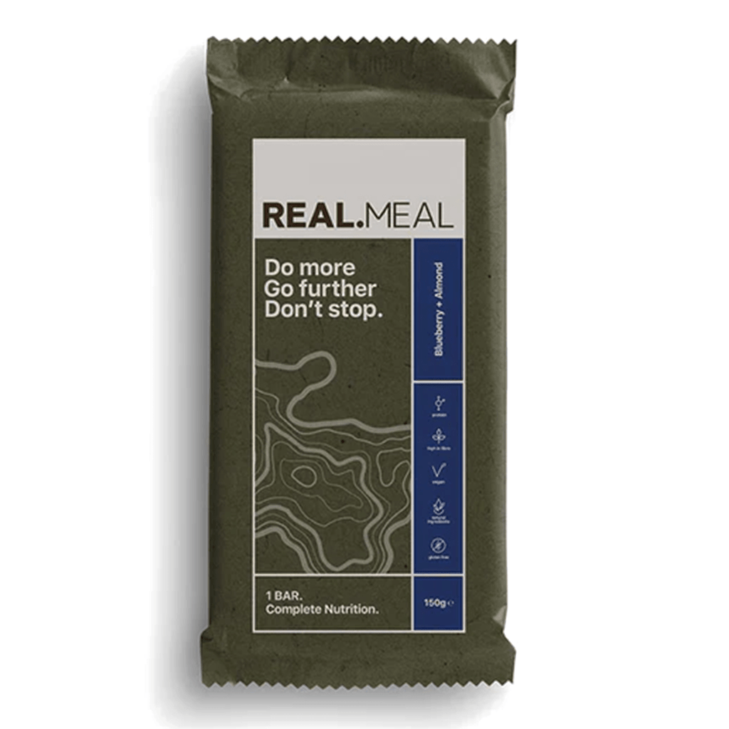 RealMeal Meal Replacement Single Serve / Blueberry & Almond RealMeal Bar XMiles