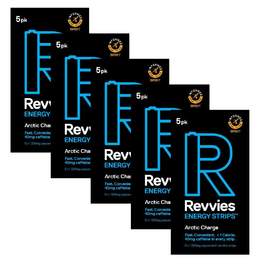 Revvies Supplement Pack of 5 / Arctic Charge Revvies Energy Strips XMiles