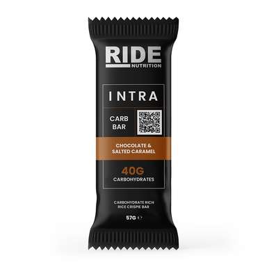 RIDE Nutrition Energy Bars Single Serve / Chocolate & Salted Caramel INTRA Carb Bar XMiles