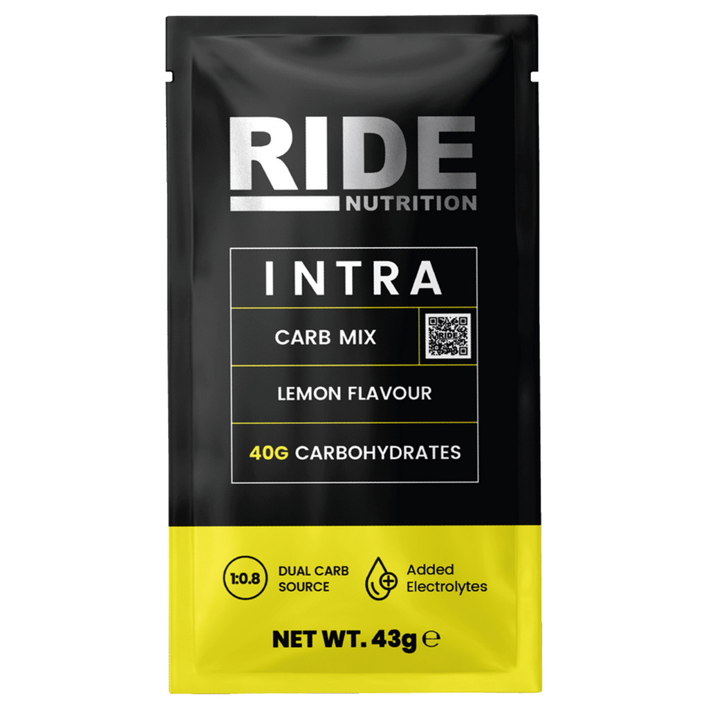 RIDE Nutrition Energy Drink Single Serve / Lemon INTRA Carb Mix XMiles