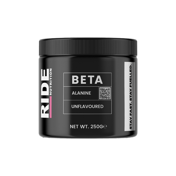 RIDE Nutrition Supplement 62 Serve Tub (250g) Beta Alanine XMiles