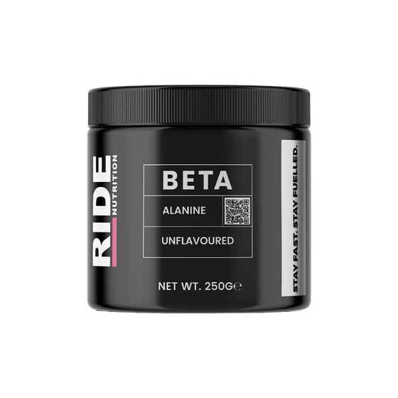 RIDE Nutrition Supplement 62 Serve Tub (250g) Beta Alanine XMiles