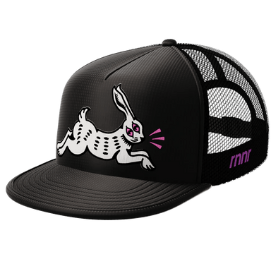 rnnr Headwear Standard (56cm) / All Luck Black Trucker Hat XMiles