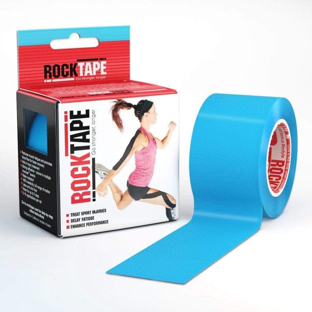 RockTape Tape Electric Blue RockTape Kinesiology Tape (5cm x 5m) XMiles