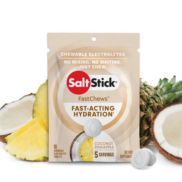 SaltStick Supplement Single Serve / Coconut Pineapple Fastchews XMiles