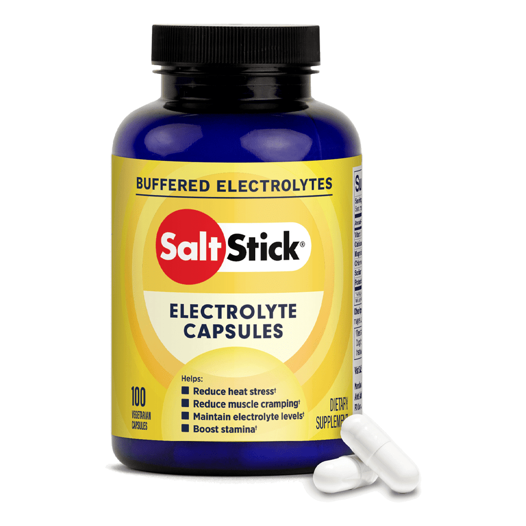 SaltStick Supplement Tub (100ct) / Electrolyte Caps SaltStick Caps XMiles