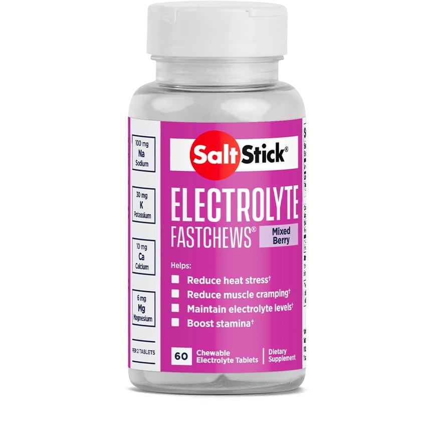 SaltStick Supplement Tub (60ct) / Mixed Berry Fastchews XMiles
