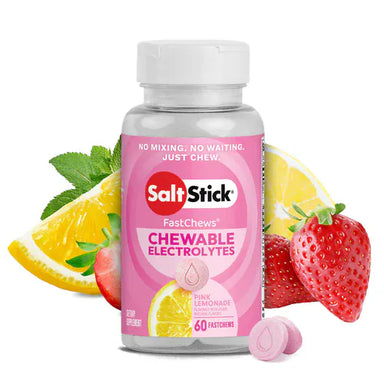 SaltStick Supplement Tub (60ct) / Pink Lemonade Fastchews XMiles