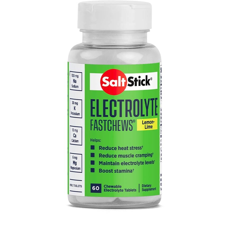 SaltStick Supplement Tub (60ct) / Zest Lemon/Lime Fastchews XMiles