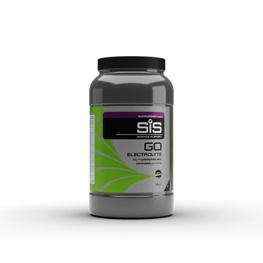 SiS Electrolyte Drinks 1.6kg Tub / Blackcurrant GO Electrolyte Powder XMiles