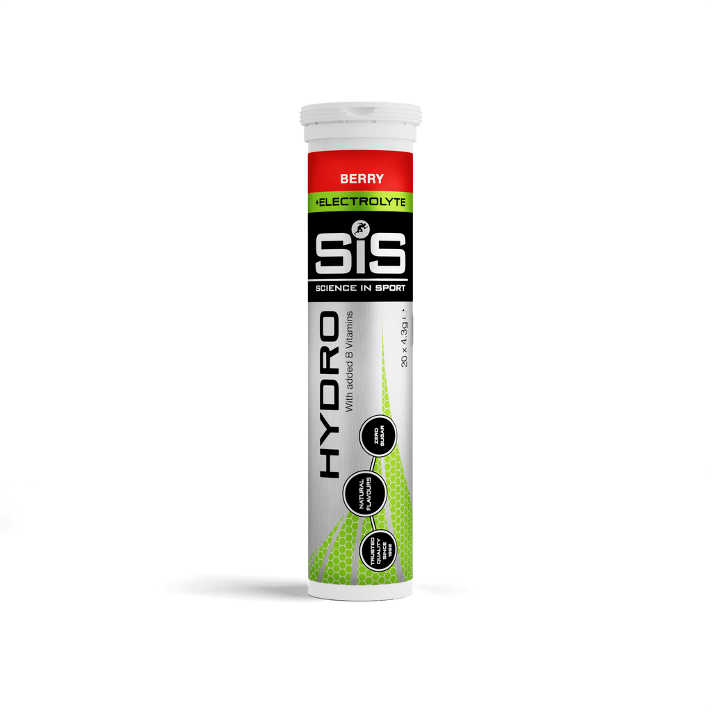 SiS Electrolyte Drinks 20 Serving Tube / Berry GO Hydro Electrolyte Tubes XMiles