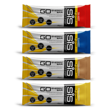 SiS Energy Bars Pack of 8 / Mixed GO Energy Bar Mini XMiles