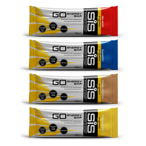 SiS Energy Bars Pack of 8 / Mixed GO Energy Bar Mini XMiles