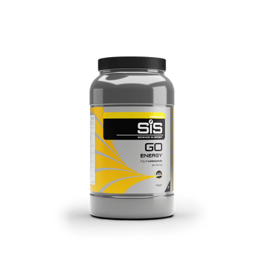 SiS Energy Drink 32 Serving Tub (1.6kg) / Lemon GO Energy Powder XMiles