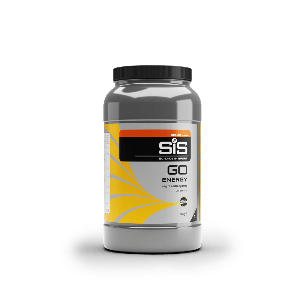 SiS Energy Drink 32 Serving Tub (1.6kg) / Orange GO Energy Powder XMiles