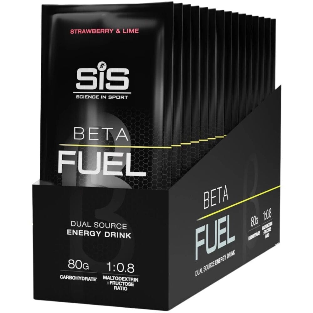 SiS Energy Drink Box of 15 / Strawberry & Lime Beta Fuel Energy Drink XMiles