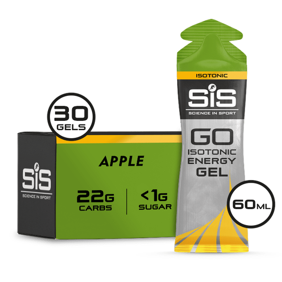 SiS Gels Box of 30 / Apple GO Isotonic Energy Gel XMiles