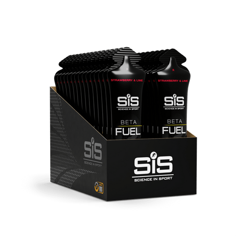 SiS Gels Box of 30 / Strawberry & Lime Beta Fuel Gel XMiles