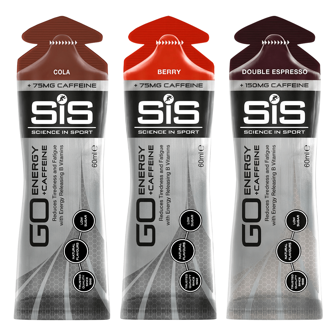 SiS Gels GO Energy + Caffeine Gel XMiles