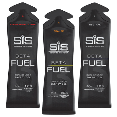 SiS Gels Pack of 6 / Mixed Beta Fuel Gel XMiles