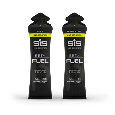 SiS Gels Pack of 6 / Mixed Beta Fuel + Nootropics Energy Gel XMiles
