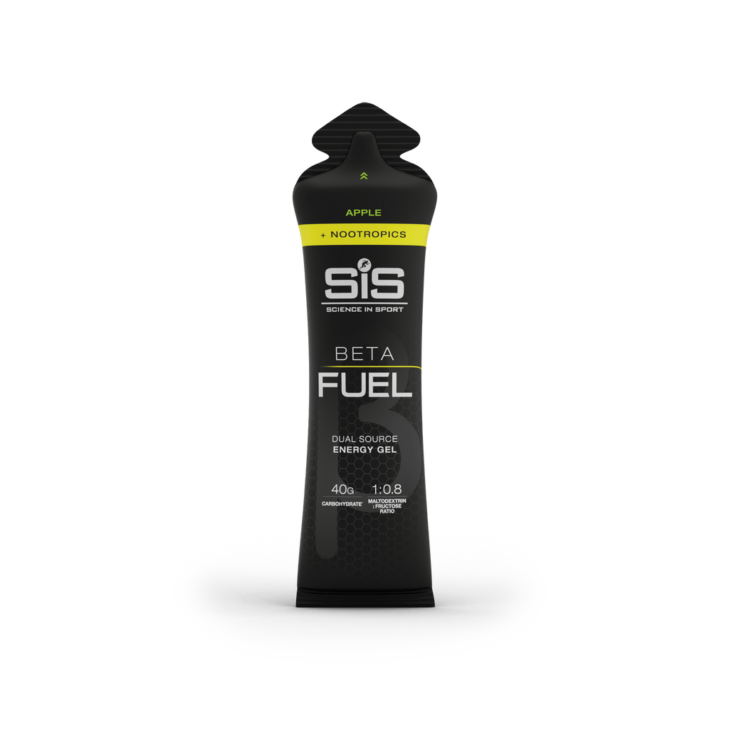 SiS Gels Single Serve / Apple Beta Fuel + Nootropics Energy Gel XMiles