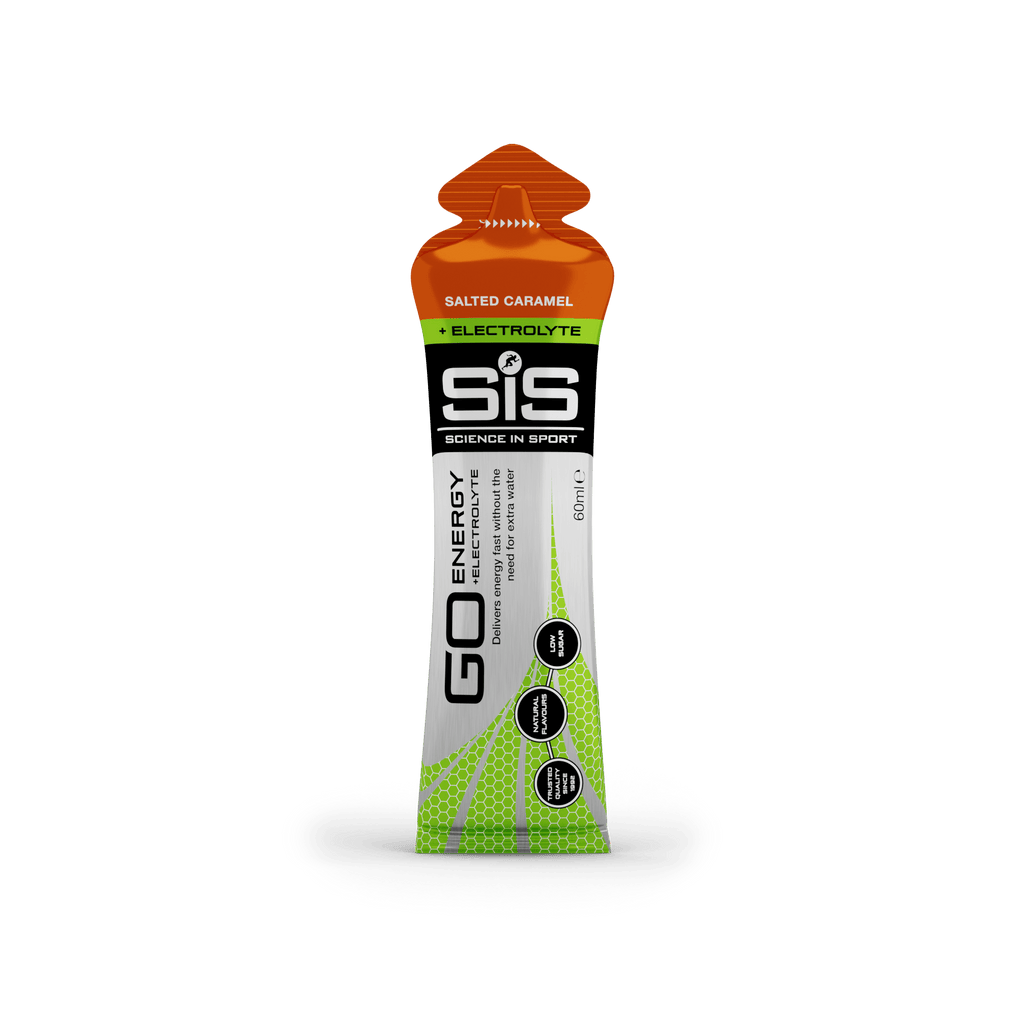 SiS Gels Single Serve / Salted Caramel GO Energy + Electrolyte Gel XMiles
