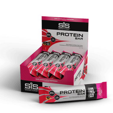 SiS Protein Bar Box of 12 / Dark Chocolate & Raspberry Protein Bar XMiles