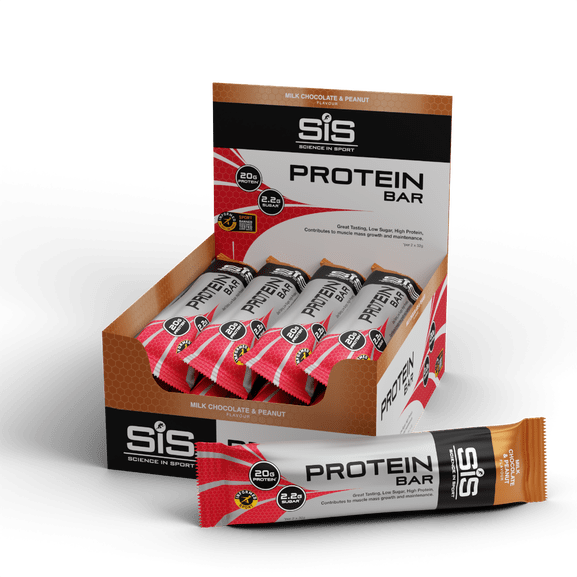 SiS Protein Bar Box of 12 / Milk Chocolate Peanut Protein Bar XMiles